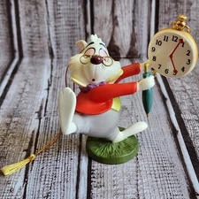 WDCC Alice in Wonderland White Rabbit No Time To Say Hello Goodbye Ornament 1999