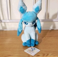 POKEMON GLACEON ALL STAR COLLECTION STUFFED PLUSH TOY WITH TAGS 8 INCH JAPAN