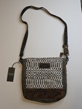 Myra Womens Leather boho western shabby Cross...