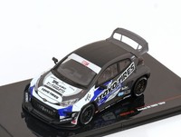 1:43 Ixo Toyota Pandem Gr Yaris Toyo Tires Greymetallic