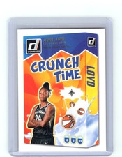 2025 Panini Donruss WNBA Jewell Loyd #2 Gold Press Proof Crunch Time