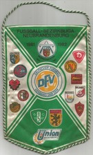 DDR Wimpel Bezirksliga Neubrandenburg 1981/82 TSG Neustrelitz