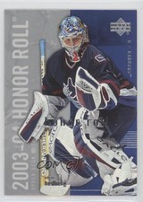 2003-04 Upper Deck Honor Roll Johan Hedberg #85 0q3