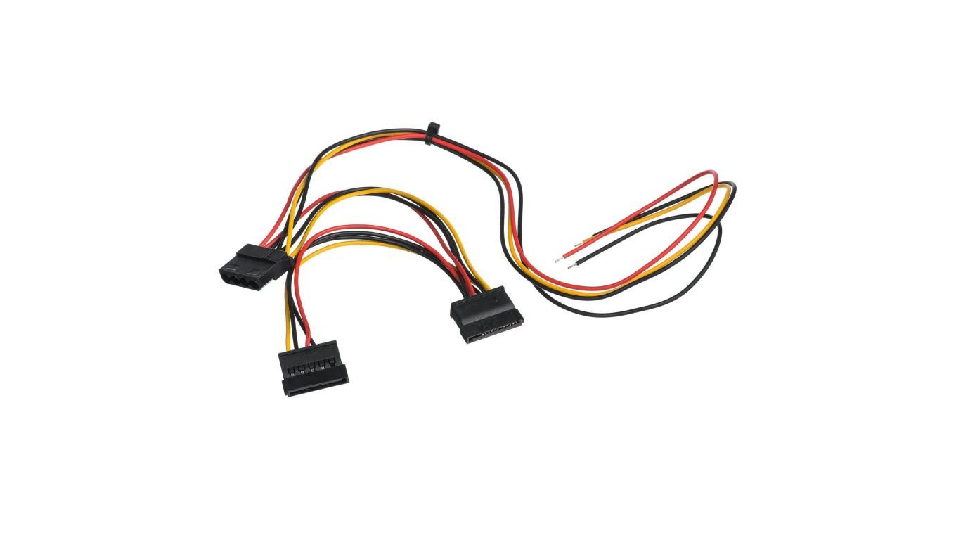 ATX Molex Service Cable (f)/ SATA (F)/ SATA (F) 40 AK-SC-24