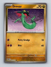 Dreepy 071 2025 Pokemon Prismatic Evolutions Poke Ball Holo Card NM+ (a)