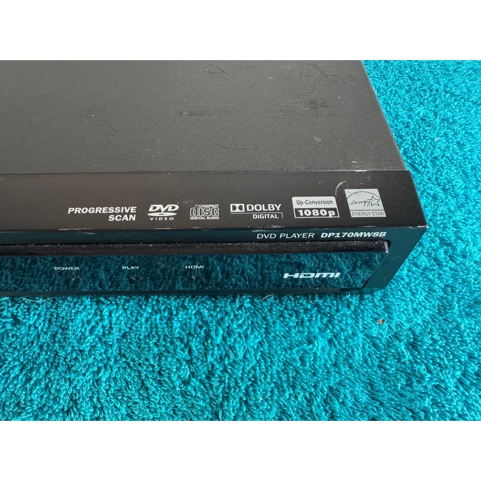 Reproductor de DVD Magnavox DP170MW8B escaneo progresivo HDMI escalado negro - sin control remoto Foto 3 de 4