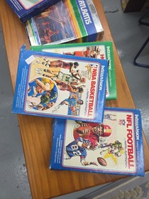 LOT OF ELEVEN (11) INTELLIVISION VIDEO GAME CARTRIDGES WITH BOXES! UNTESTED