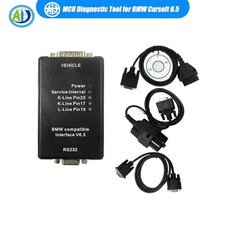 Mcu Obd2 Obdii Interface Diagnostic Tool Ecu Chip For Bmw Carsoft 6.5 E36e38