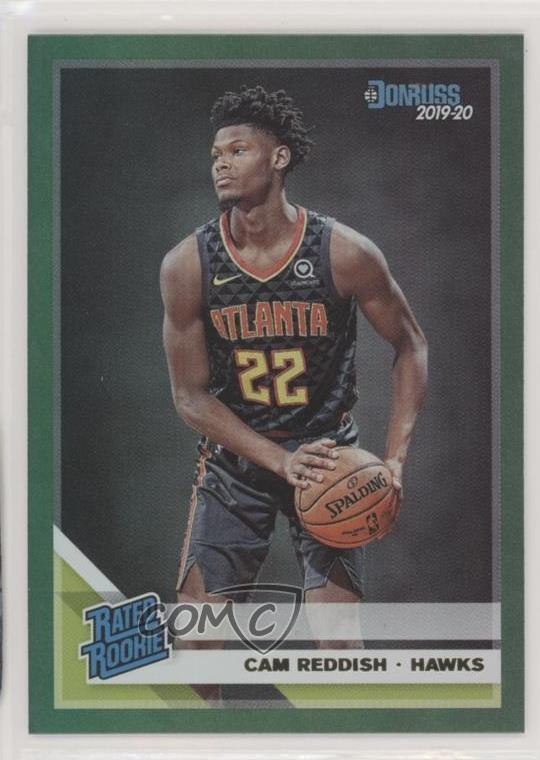 2019-20 Panini Donruss Rated Rookie Green Flood Cam Reddish #209 0c6