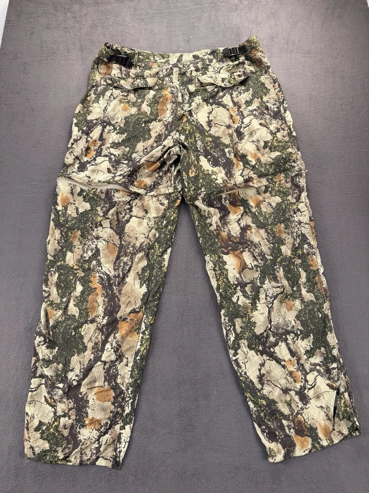 Pantalones Convertibles Natural Gear Camuflados 2XL Cremallera Nylon Carga Ajustable Exterior Foto 4 de 4