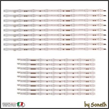 KIT 18 BARRE LED TV PER SAMSUNG UN55JS7200KXZL
