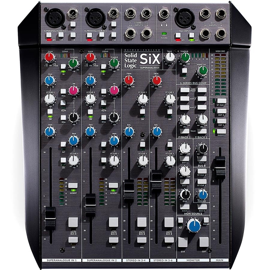 SSL Solid State Logic SiX Малогабаритный настольный микшер демонстрация в открытой коробке 178490₽