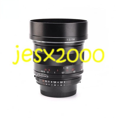 1PC used Carl   Makro-Planar 2/50 ZF.2 full-frame   lens #bv