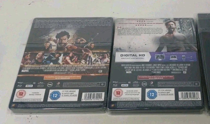 X-Men Origins Wolverine & The Wolverine Lenticular Zavvi Steelbook Lot - Image 2 of 4