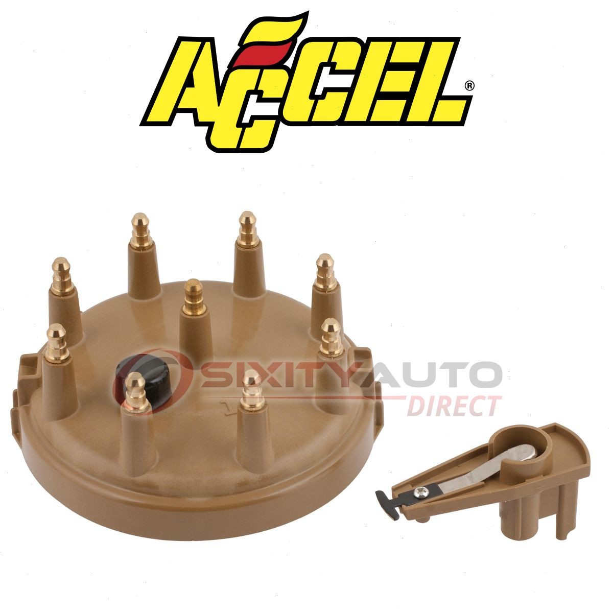 ACCEL Distributor Cap  Rotor Kit for 1988-1997 Ford F-350 5.8L V8 - ek