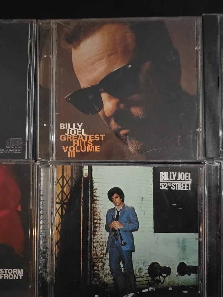 Билли Джоэл 10 компакт-дисков лот см. фотографии для названий БЫСТРАЯ БЕСПЛАТНАЯ БЕЗОПАСНАЯ ДОСТАВКА - Изображение 3 из 4