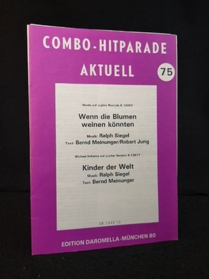 Salon Orchestra - Combo Sheet Music: Combo Hit Parade Current 75 1st When the flowers
