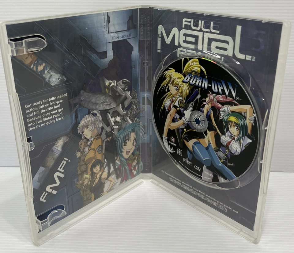 Burn-up W On The Case And In Your Face (DVDs, 1996)animated Contains 4 Episodes - Image 3 of 4