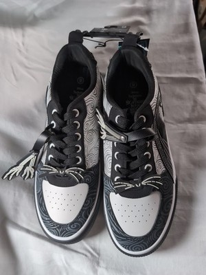 The Nightmare Before Christmas Low Top Sneaker Mens Size 6 Jack Skellington