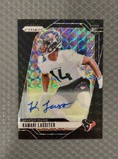 2024 Panini Prizm Rookies Kamari Lassiter #360 Black Finite Prizm /1 (RC)