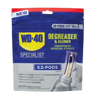 WD-40 Specialist Degreaser and Cleaner EZ-PODS, 0.28 Fl Oz (Pack of 20) 
