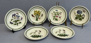 Portmeirion piatti laterali giardino botanico x6 T7933
