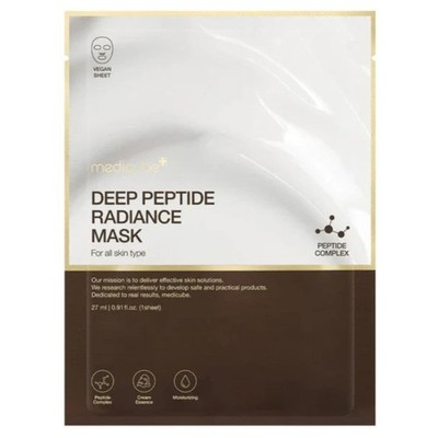 Medicube Deep Peptide Illuminierende Maske mit Peptiden, 27 ml