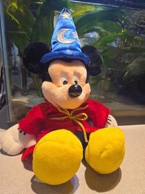 Disney Mickey Mouse Interactive Plush Sorcerer s Edition. Needs New Zipper WORKS