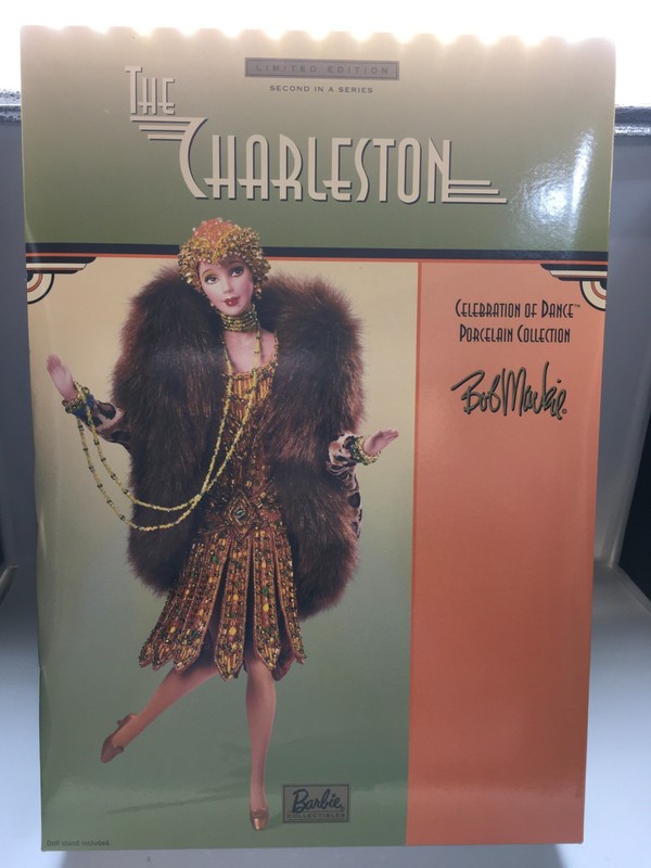 The Charleston Barbie Doll by Bob Mackie Porcelain 2000 LTD Edition Print