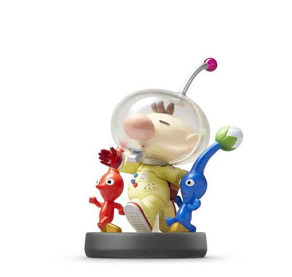 Figura Amiibo Olimar Super Coleccion Smash Bros [PO66858]