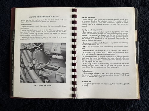 Manual de operador de motor diésel Rolls-Royce Industrial de 6 cilindros TSD802 1955 OEM - Imagen 11 de 24