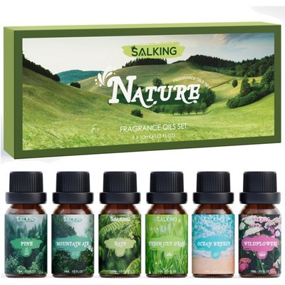 Ätherische Öle Set Duftöl Aromatherapie Luftbefeuchter Diffuser Natur