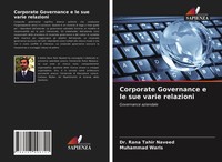 Corporate Governance E Le Sue Varie Relazioni Governance Aziendale Taschenbuch