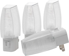 Plug in Night Light with Switch, Manual on off LED Nightlight for Kids, Nursery,