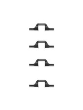 ATE Zubehörsatz Bremsbeläge Hinten (13.0460-0419.2) für Vento VW Golf IV III