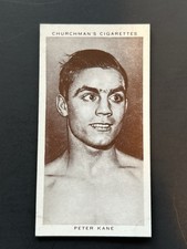 1938 Churchman's Cigarettes Boxing #21 PETER KANE NM-MT