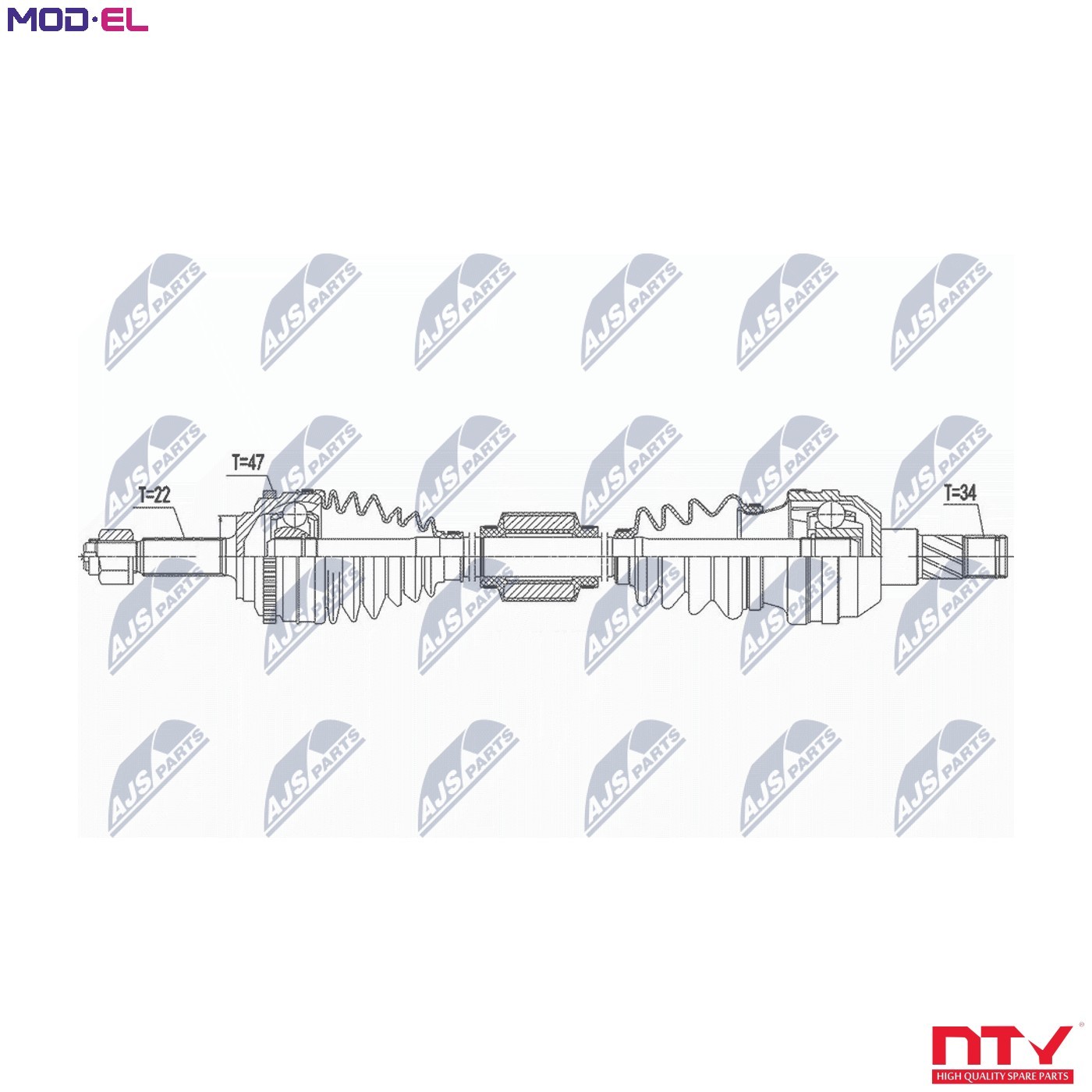 DRIVE SHAFT NPW-DW-041 FOR DAEWOO CHEVROLET AVEO/KALOS/Hatchback F14D3 1.4L 4cyl
