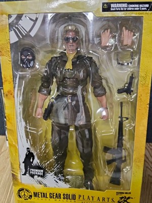 L GEAR SOLID KAZUHIRA MILLER フィギュア METAL GEAR SOLID Kazuhira Miller figure PEACE WALKER PLAY ARTS Kai