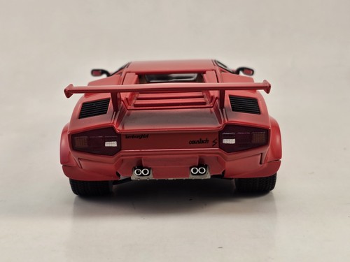 Franklin Mint 1985 Lamborghini Countach 5000S "SEVILLE RED" 1:24 - Picture 11 of 18