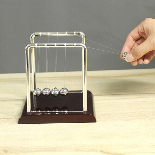 Pendulum Newton's Cradle Desktop Gadget Balance Balls Science Educational Toys - Picture 8 of 9