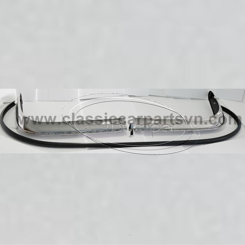 BMW 2800CS E9 bumpers (1965-1969) by stainless steel New - Picture 5 of 8