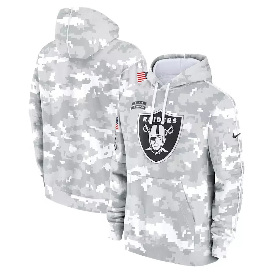 AUTHENTIC Nike Las Vegas Raiders Salute to Service Hoodie