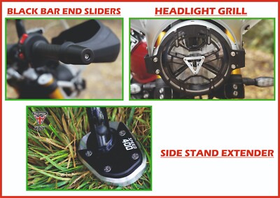 Combo of 3 Items For TRIUMPH SCRAMBLER 400 X