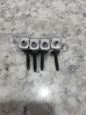 4 TRUCK TAIL LAMP SCREWS & NUTS! FOR 1999-2022 GM SIERRA SILVERADO TAHOE ETC!