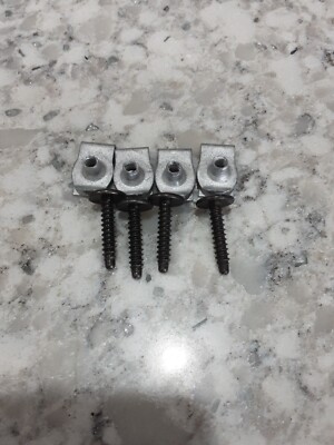 4 TRUCK TAIL LAMP SCREWS & NUTS! FOR 1999-2022 GM SIERRA SILVERADO TAHOE ETC!