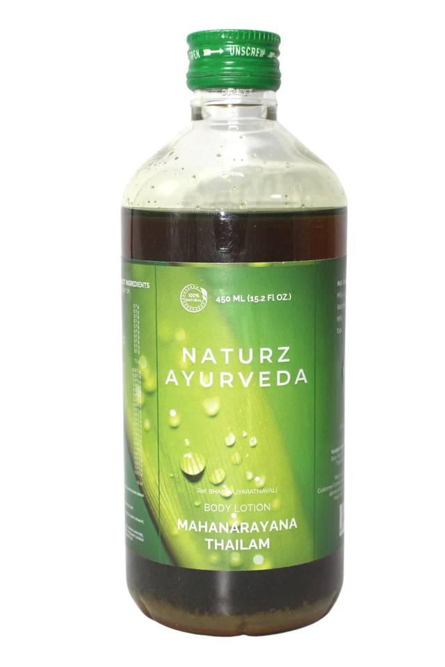 Vaidyaratnam Oushadhasala Mahanarayana Thailam 450ml | Naturz Ayurveda