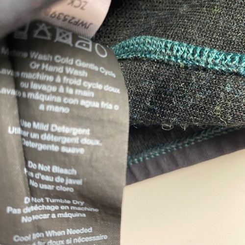 Merrell Wool Blend Jacket Full Zip Teal Green Size XS Outdoor Gorpcore Warm - Picture 7 of 9