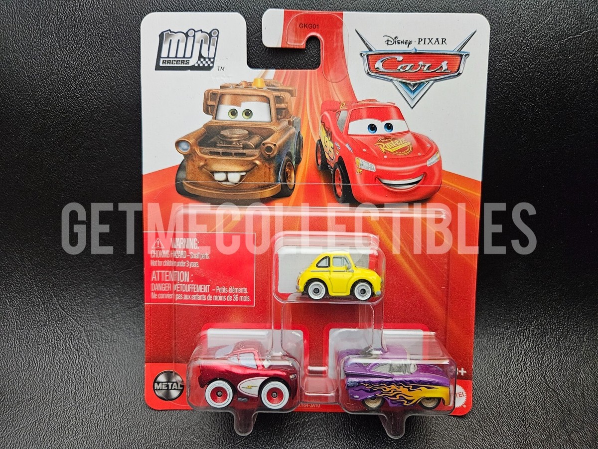 DISNEY PIXAR CARS MINI RACERS CRUISIN' MCQUEEN LUIGI RAMONE 2024 3