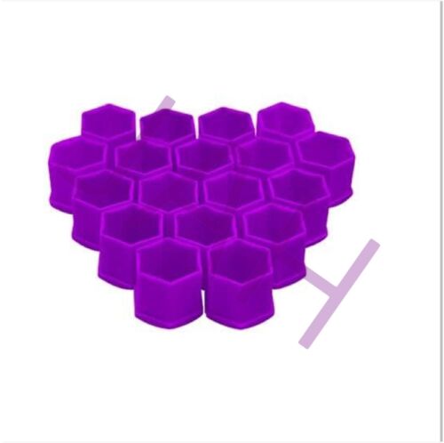 20PCS Roue Boulon Écrou Capuchons, Violet pour Audi VW BMW Mercedes, Universal - Bild 7 von 8
