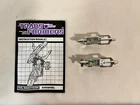 Vintage Transformers G1 Shrapnel Gamma Ray Detonators (2) & Instructions - READ